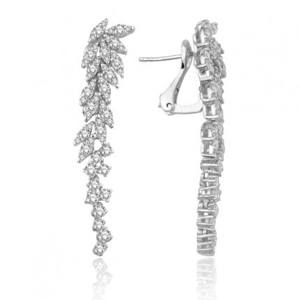 1.39 ct. Pırlanta Fantazi Küpe